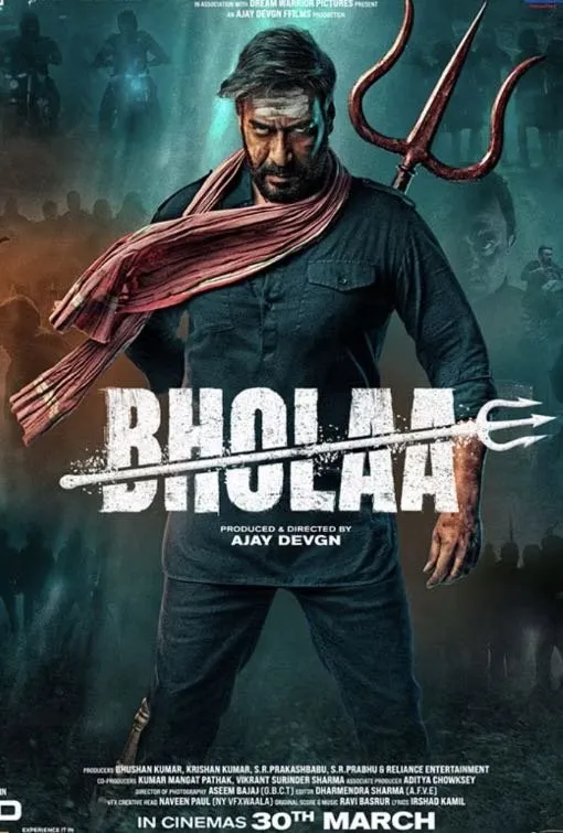 Bholaa action movie on demand on Sync IPTV